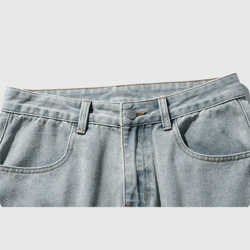 Multi-Pocket Cargo Jean