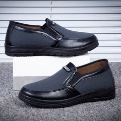 Zapatos de otoño para hombre, cómodos, transpirables y con suela suave.