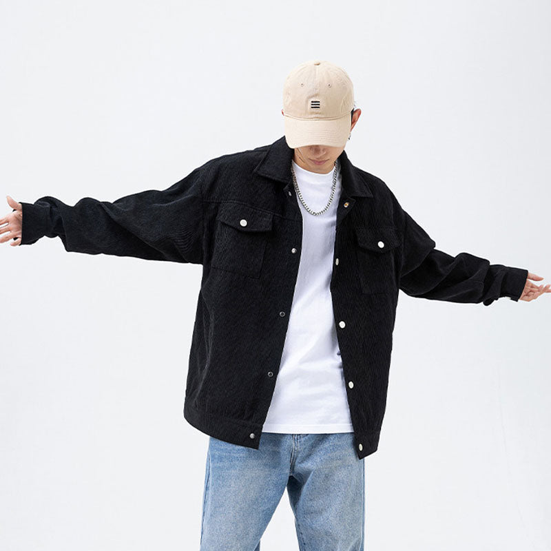 Pocket Patch Corduroy Jacket