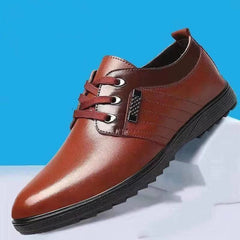 Zapatos casuales coreanos verdes transpirables británicos de otoño para hombre