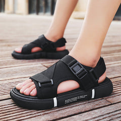 Atmungsaktive Strandsandalen für Herren mit offener Spitze