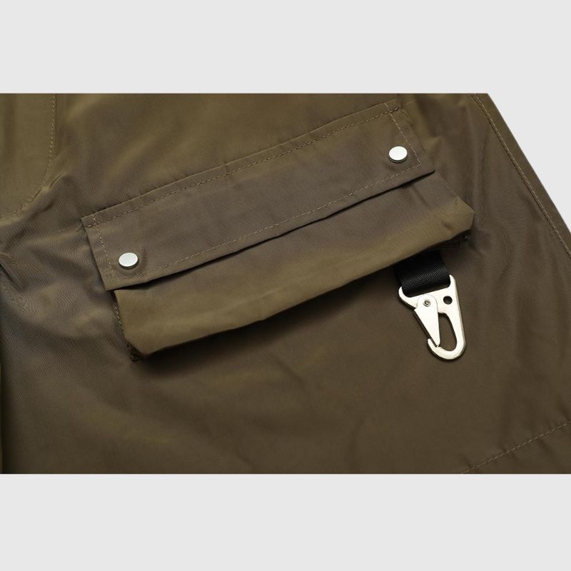 Pantalones cortos cargo sólidos para exteriores