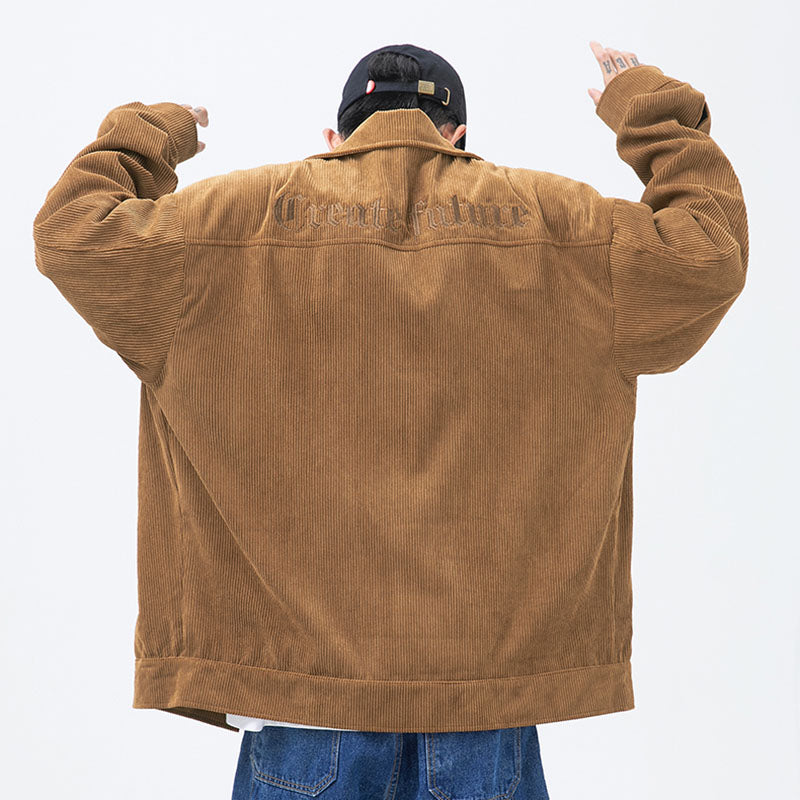 Pocket Patch Corduroy Jacket