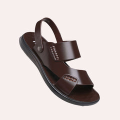 Durable Men's Beach Platform Korean Style Sandals