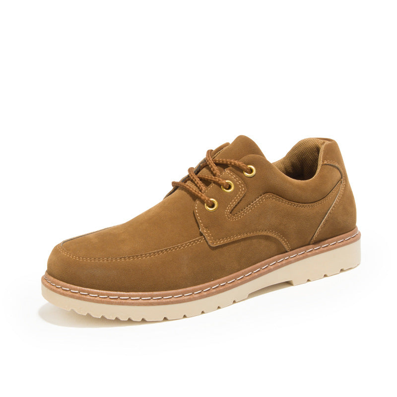 Men's British Logging Tooling Suede Casual Shoes