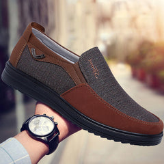 Men's Polyurethane Old Cloth Large Size Casual Shoes