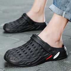 Men's Trendy Outdoor Wear Closed Toe Thick Sandals