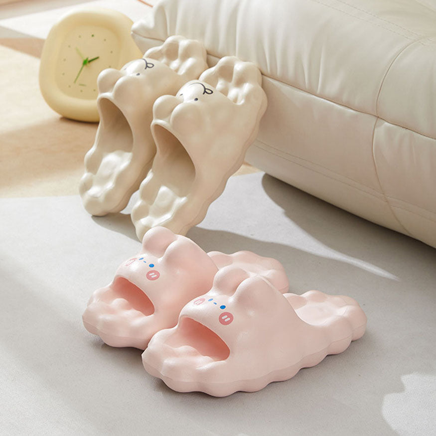 Lindas diapositivas con forma de nube