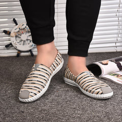 Men's Breathable Slip-on Dad Old Beijing Flat Men's Shoes