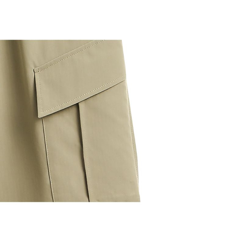 Pantalones cargo impermeables extraíbles con múltiples bolsillos