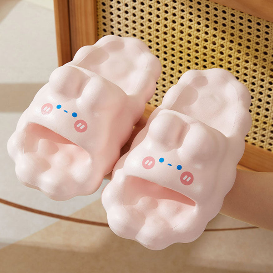 Lindas diapositivas con forma de nube