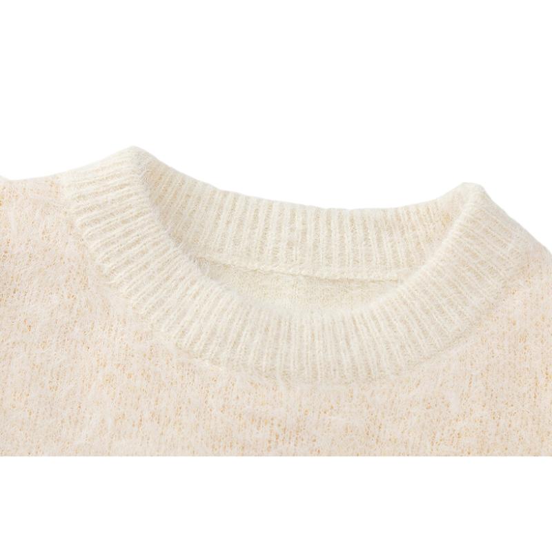 Autumn Retro Loose Knit Sweater