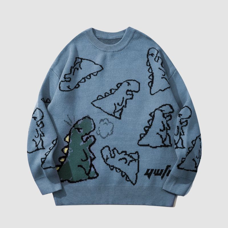 Dinosaur Knitted Sweater