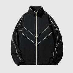 Chaqueta de cuello alto estilo urbano