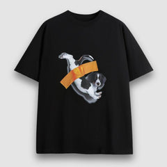 Tapes Puppy Print T-Shirt