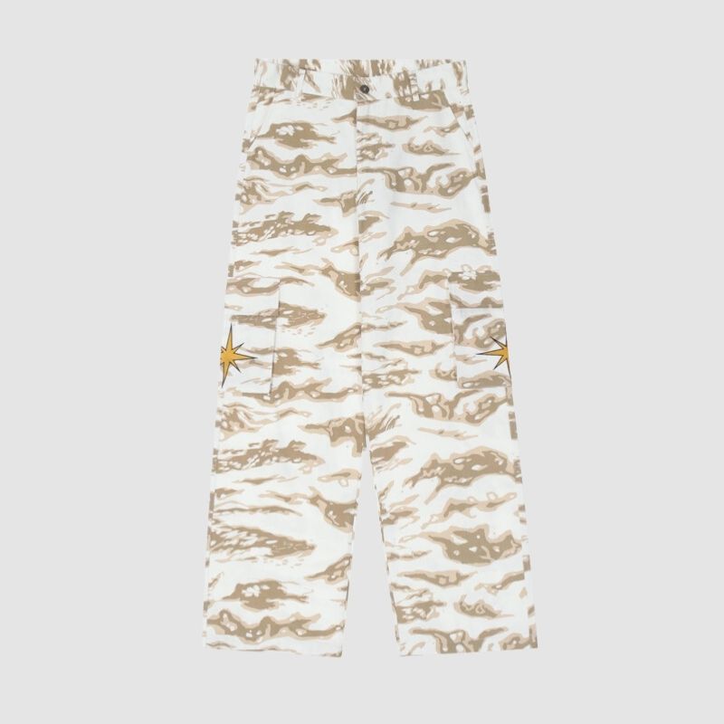 Pantalones cargo de camuflaje de hip-hop