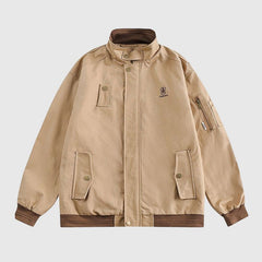 Chaqueta de trabajo japonesa vintage bordada