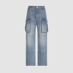 Big Pocket Patch Cargo Jeans