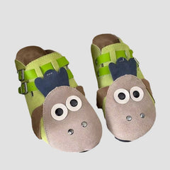 Birkenstocks de dibujos animados