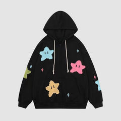 Sudadera con capucha y cremallera Starry