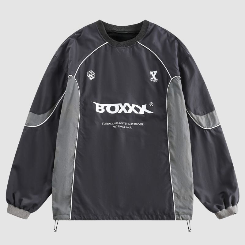 Camiseta de carreras con contraste de colores para exteriores