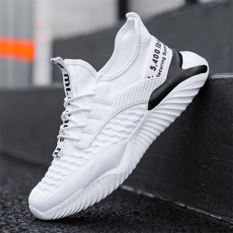 Men's Korean Style Trendy Breathable Running Sneakers