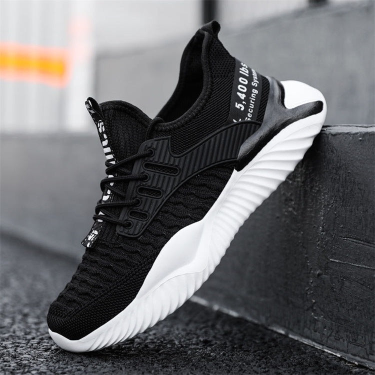 Men's Korean Style Trendy Breathable Running Sneakers