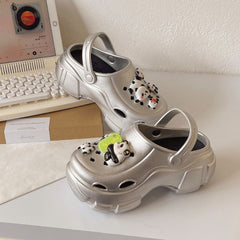 Cartoon Panda Garden Clog