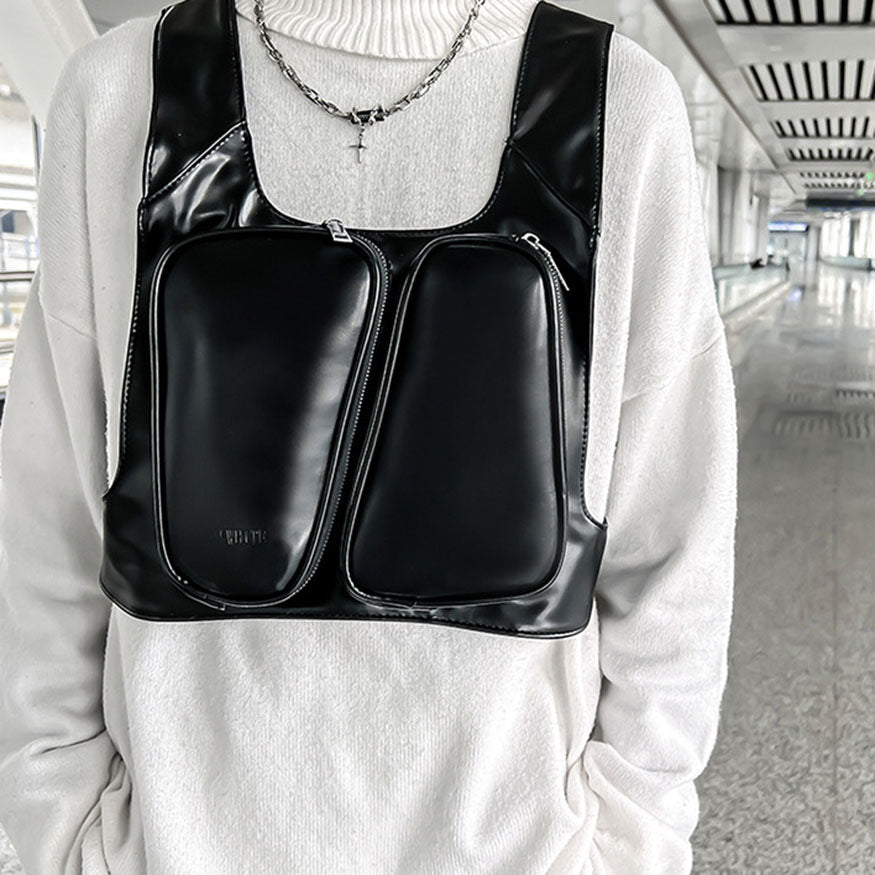 Stylish PU Chest Bags