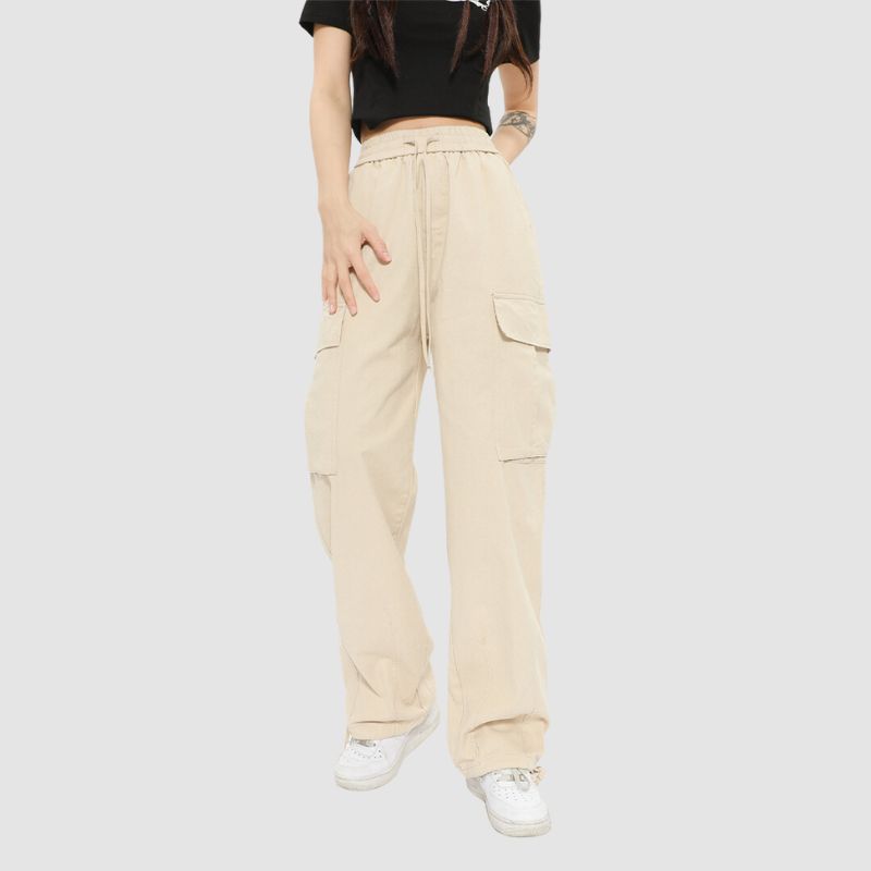 Japanese Style Side Pocket Cargo Pants