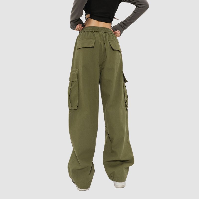 Japanese Style Side Pocket Cargo Pants