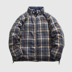 Abrigo deportivo reversible de algodón informal