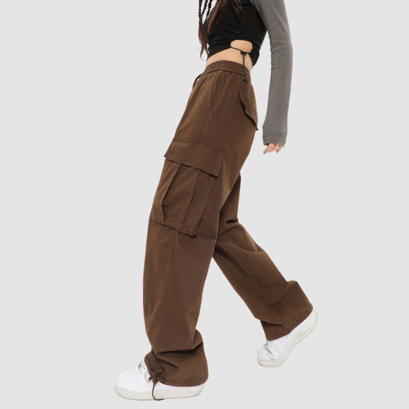 Japanese Style Side Pocket Cargo Pants