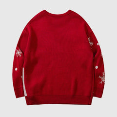 Christmas Bear Jacquard Pullover