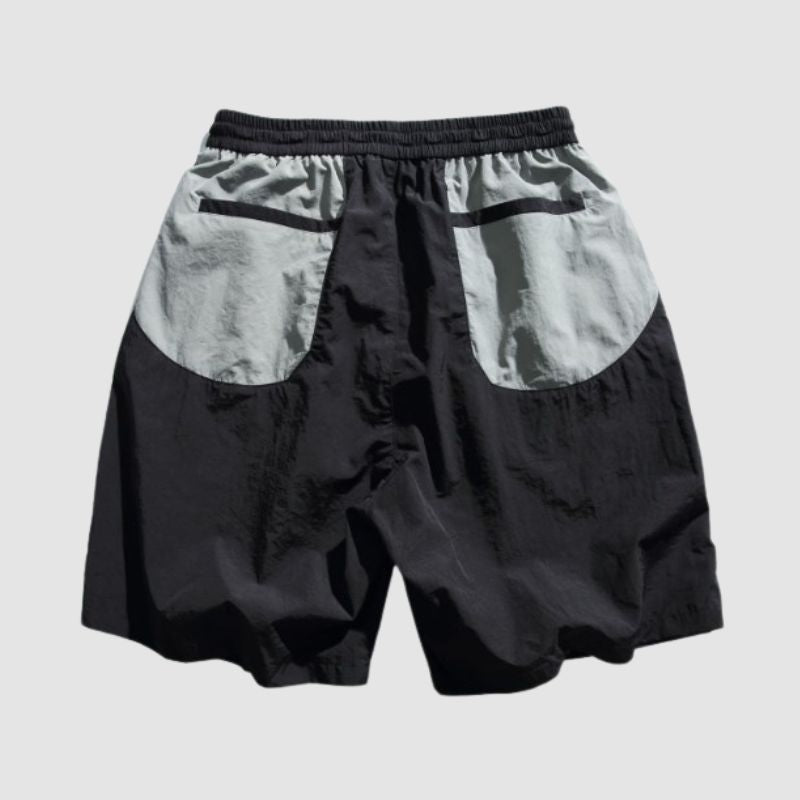 Patchwork-Cargo-Shorts