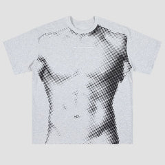 Camisetas con estampados del cuerpo humano