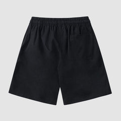 Shorts mit Hollow Head-Buchstaben-Print