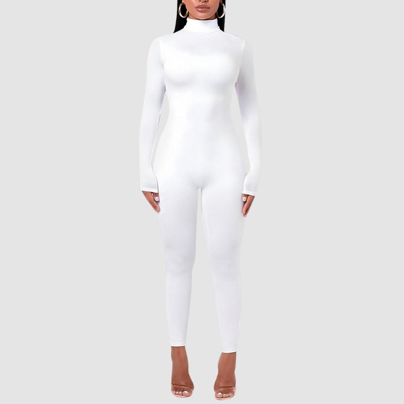 High Neck Bodycon Jumpsuits