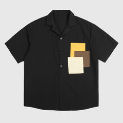 Pocket Patchwork Shirts