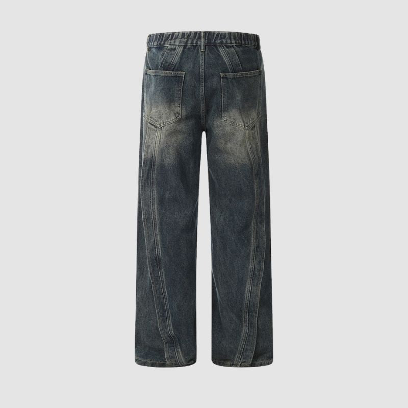 Schwere Cleanfit-Jeans