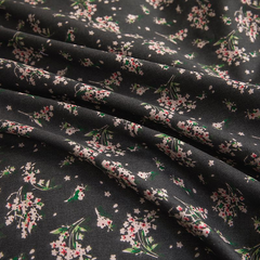 Night Bloom Floral Silky Bedding Set