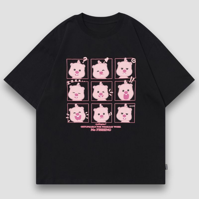 Süßes Cartoon-Bär-T-Shirt