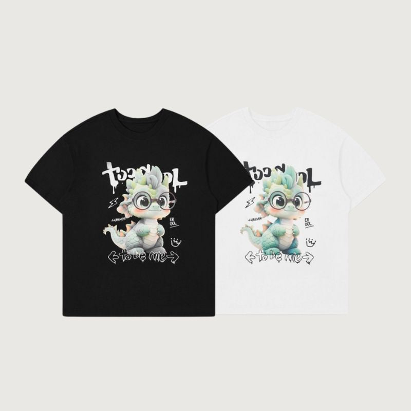 Linda camiseta de dragón