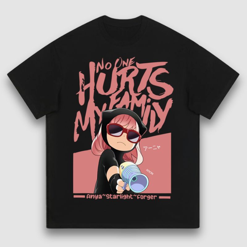 T-Shirt mit Anime-Mädchen-Print