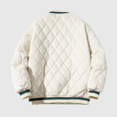 Japanese College Style Loose-Fit Baseball Jacket