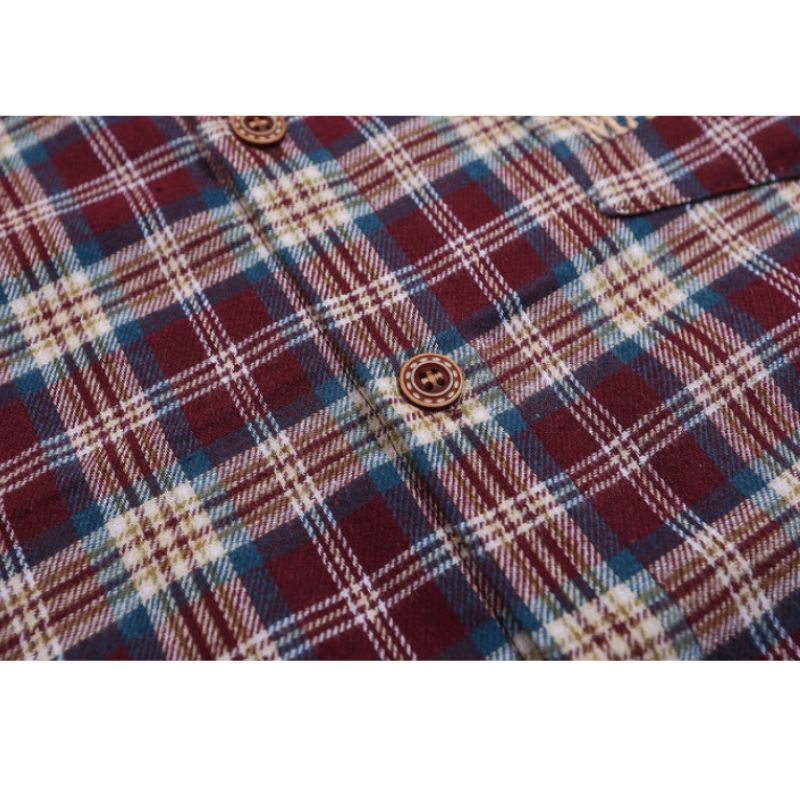 Hip Hop Vintage Plaid Shirt