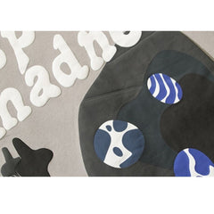 Space Odyssey – Kapuzenpullover mit Schaumstoffbuchstaben