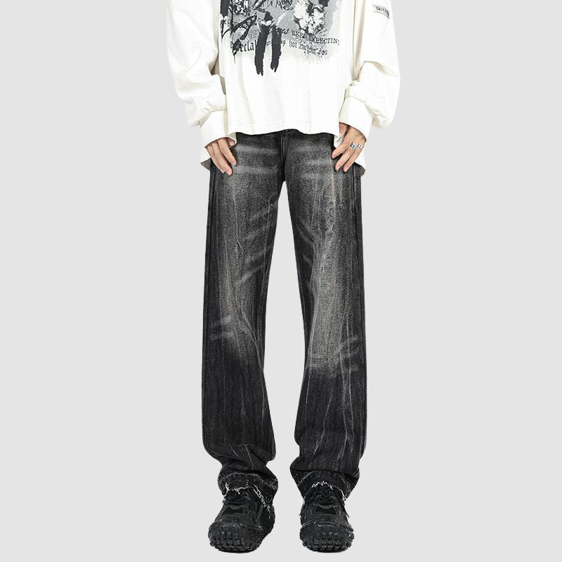 Distressed-Jeans mit Raw Edge