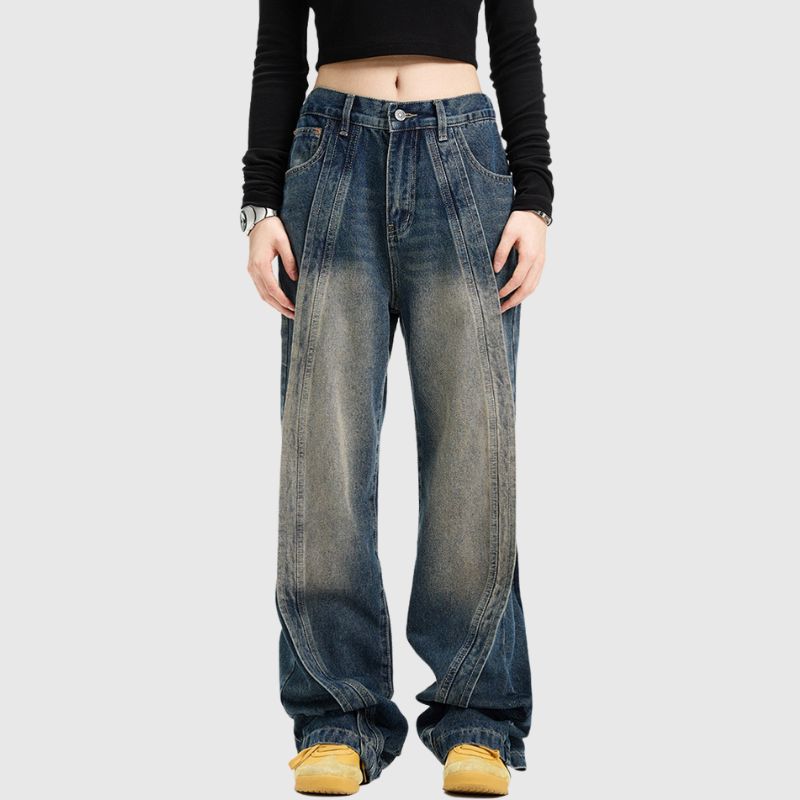 Schwere Cleanfit-Jeans