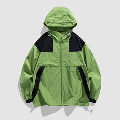 Splicing Casual Breathable Sunproof QD Jacket